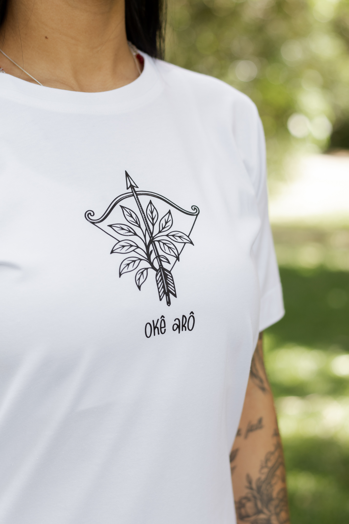 Camiseta Baby Look Oxóssi - Coleção Primeiro Toque