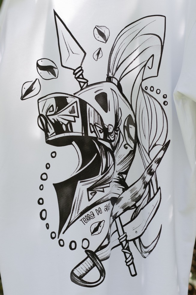 Camiseta Oversized Ogum - Coleção Primeiro Toque