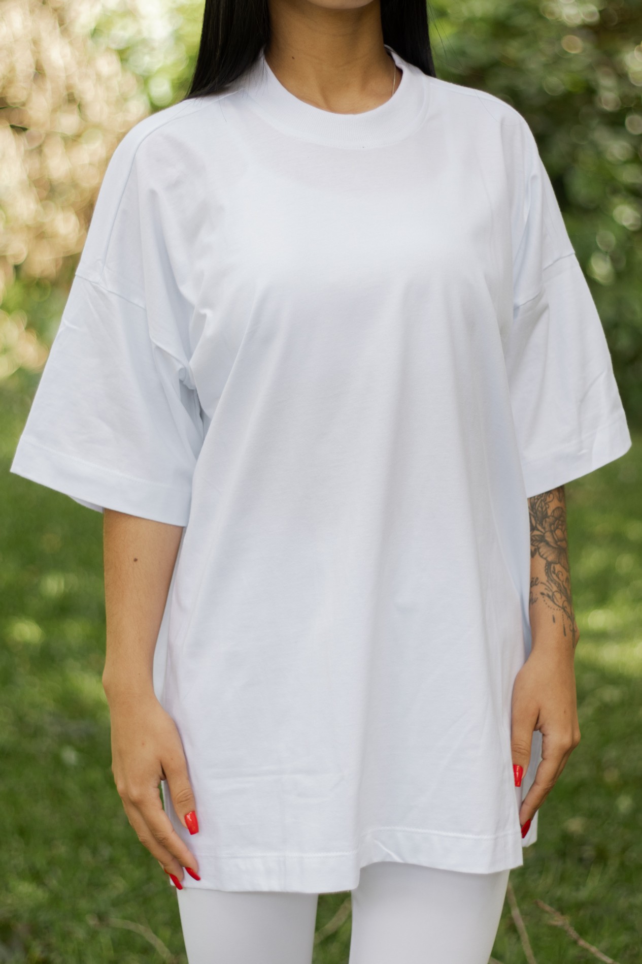 Camiseta Oversized Iemanjá - Coleção Primeiro Toque - Costas