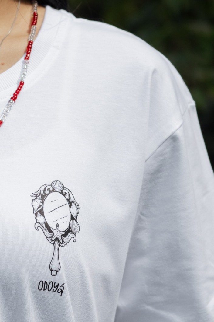 Camiseta Baby Look Iemanjá - Coleção Primeiro Toque