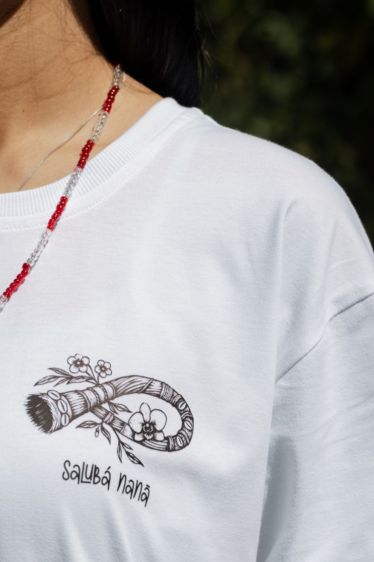 Camiseta Baby Look Nanã - Coleção Primeiro Toque