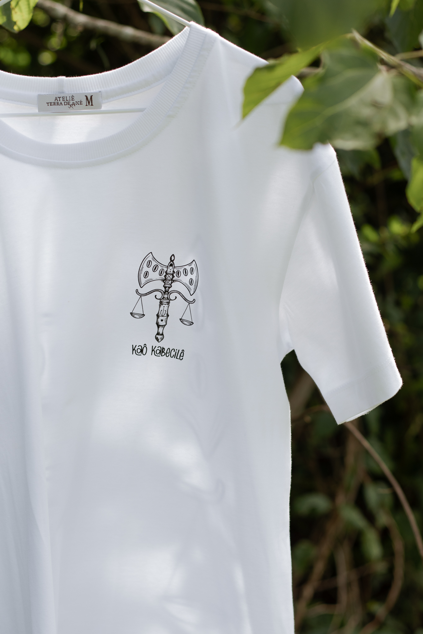 Camiseta Unissex Xangô - Coleção Primeiro Toque - Costas