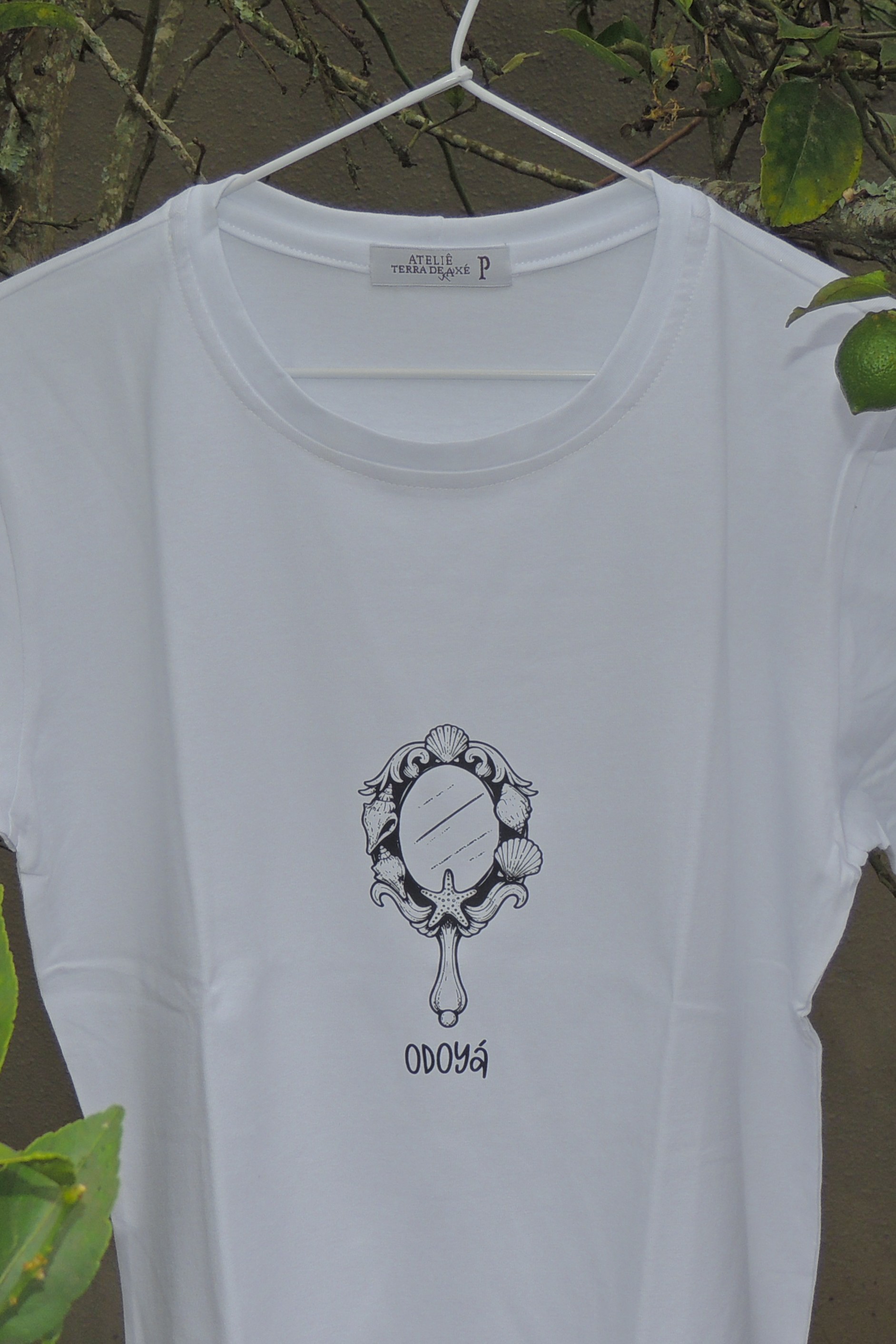 Camiseta Baby Look Iemanjá - Coleção Primeiro Toque