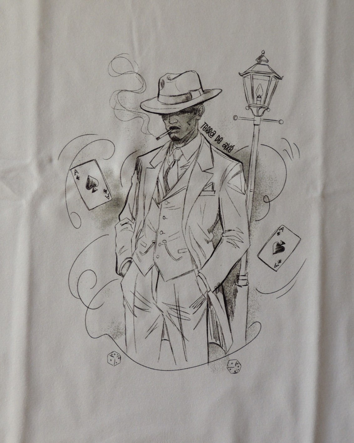 Camiseta Oversized Malandro - Coleção Ponto Firmado