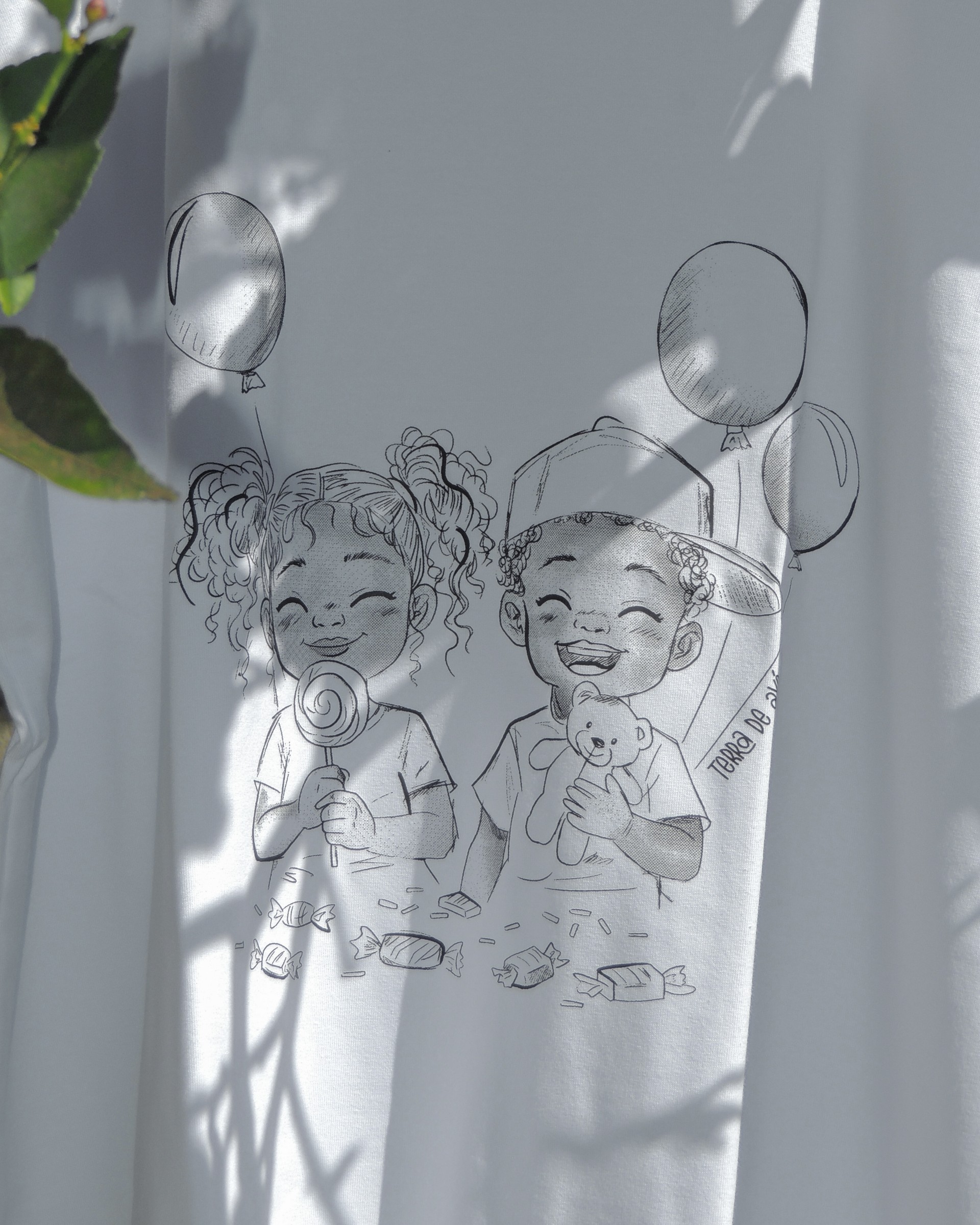 Camiseta Unissex Erês - Coleção Ponto Firmado