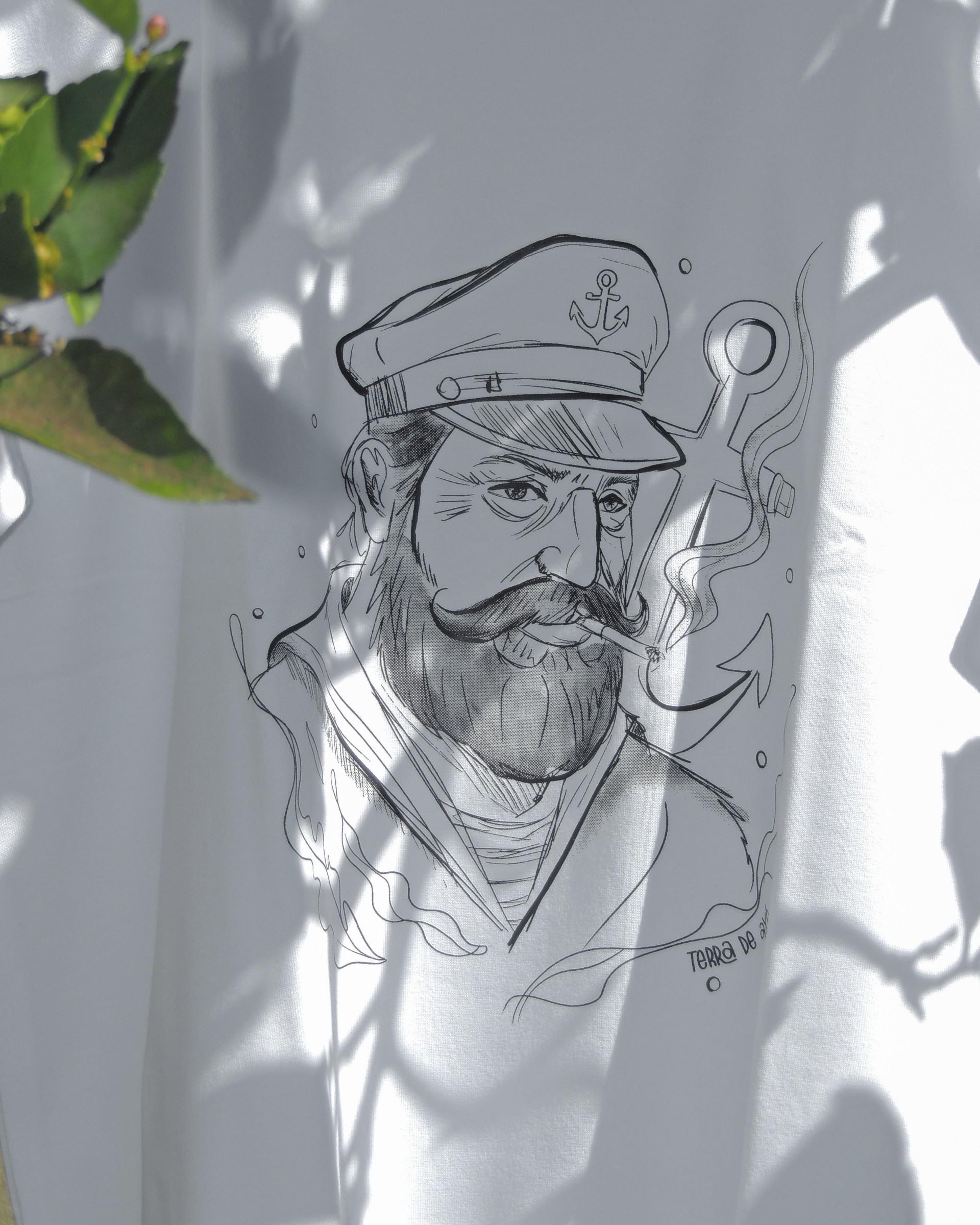 Camiseta Unissex Marinheiro - Coleção Ponto Firmado